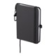 Mini Recycled Notebook w/ Clip, 4" x 3"