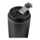 Cooper Recycled Double Wall Plastic Tumbler w/ Hinging Flap Lid, 16oz.