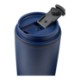 Cooper Recycled Double Wall Plastic Tumbler w/ Hinging Flap Lid, 16oz.