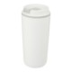 Cooper Recycled Double Wall Plastic Tumbler w/ Hinging Flap Lid, 16oz.