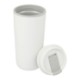 Cooper Recycled Double Wall Plastic Tumbler w/ Hinging Flap Lid, 16oz.