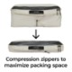 High Sierra® Courier Compression rPET Packing Cube Set