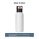 Dawson Trigger-Action Stainless Steel Insulated Bottle, 18oz.