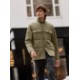 MiiR® Sashiko Recycled Nylon/Spandex Stretch Puffy Men's Shacket
