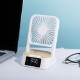 Cool & Connect 4-in-1 Desk Fan with Wireless Charger and Digital Clock