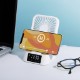 Cool & Connect 4-in-1 Desk Fan with Wireless Charger and Digital Clock