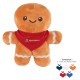 Gingerbread Man Plush, 6"