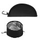 Foldable rPET Dog Food Bowl w/ Carabiner