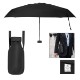 Mini Telescopic 100% rPET Crossbody Umbrella, 38" Arc