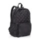 Eiffel Quilted Pattern Polyester Backpack