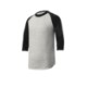 Sport-Tek® Colorblock Cotton 3/4 Sleeve Raglan Youth Jersey