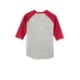 Sport-Tek® Colorblock Cotton 3/4 Sleeve Raglan Youth Jersey