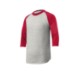 Sport-Tek® Colorblock Cotton 3/4 Sleeve Raglan Youth Jersey