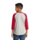 Sport-Tek® Colorblock Cotton 3/4 Sleeve Raglan Youth Jersey