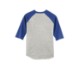 Sport-Tek® Colorblock Cotton 3/4 Sleeve Raglan Youth Jersey