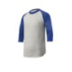Sport-Tek® Colorblock Cotton 3/4 Sleeve Raglan Youth Jersey