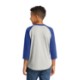 Sport-Tek® Colorblock Cotton 3/4 Sleeve Raglan Youth Jersey