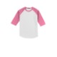 Sport-Tek® Colorblock Cotton 3/4 Sleeve Raglan Youth Jersey