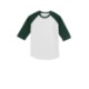 Sport-Tek® Colorblock Cotton 3/4 Sleeve Raglan Youth Jersey