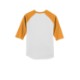 Sport-Tek® Colorblock Cotton 3/4 Sleeve Raglan Youth Jersey