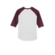 Sport-Tek® Colorblock Cotton 3/4 Sleeve Raglan Youth Jersey