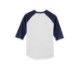 Sport-Tek® Colorblock Cotton 3/4 Sleeve Raglan Youth Jersey