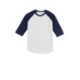 Sport-Tek® Colorblock Cotton 3/4 Sleeve Raglan Youth Jersey
