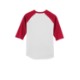 Sport-Tek® Colorblock Cotton 3/4 Sleeve Raglan Youth Jersey