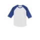 Sport-Tek® Colorblock Cotton 3/4 Sleeve Raglan Youth Jersey