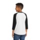 Sport-Tek® Colorblock Cotton 3/4 Sleeve Raglan Youth Jersey
