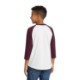 Sport-Tek® Colorblock Cotton 3/4 Sleeve Raglan Youth Jersey