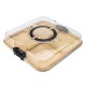 Portable Bamboo Charcuterie Board w/ Lid