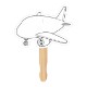 Airplane Shape Hand Fan