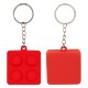 Square Push Pop Key Ring