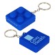 Square Push Pop Key Ring