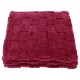 Riviera Soft-Plush Checkerboard Blanket, 46" x 63"