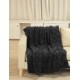Riviera Soft-Plush Checkerboard Blanket, 46" x 63"