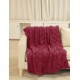 Riviera Soft-Plush Checkerboard Blanket, 46" x 63"