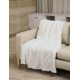 Riviera Soft-Plush Checkerboard Blanket, 46" x 63"