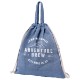 Pueblo Recycled Cotton & rPET Drawstring Bag