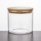 Aniston Glass Jar w/ Bamboo Lid, 21 oz.
