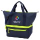 Jasper Two-Compartment Premier Polyester Square Cooler Bag