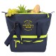 Jasper Two-Compartment Premier Polyester Square Cooler Bag