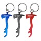 Fireman's Axe Aluminum Bottle Opener Keychain