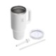 Hydro Flask® Double-Wall Travel Tumbler w/ Clear Lid & Straw, 32oz.