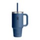 Hydro Flask® Double-Wall Travel Tumbler w/ Clear Lid & Straw, 32oz.