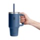 Hydro Flask® Double-Wall Travel Tumbler w/ Clear Lid & Straw, 32oz.