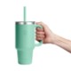 Hydro Flask® Double-Wall Travel Tumbler w/ Clear Lid & Straw, 32oz.