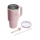 Hydro Flask® Double-Wall Travel Tumbler w/ Clear Lid & Straw, 32oz.