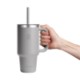 Hydro Flask® Double-Wall Travel Tumbler w/ Clear Lid & Straw, 32oz.
